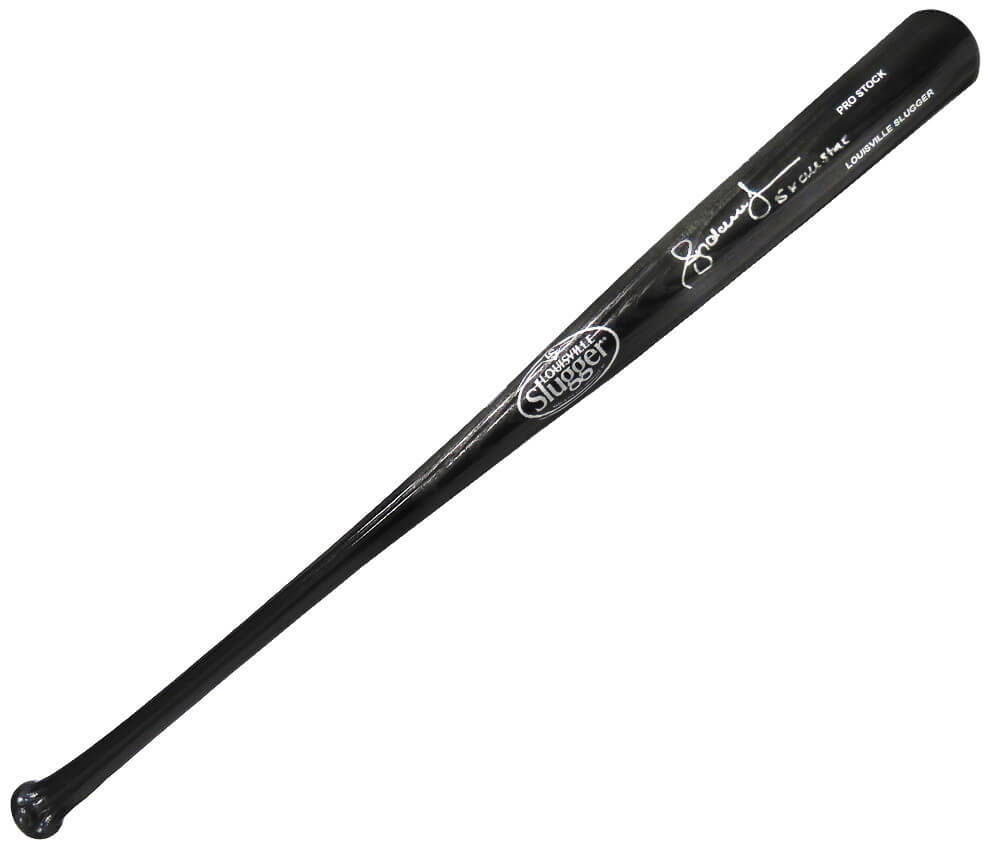 Andruw Jones Signed Louisville Slugger Black Baseball Bat w/5x All Star