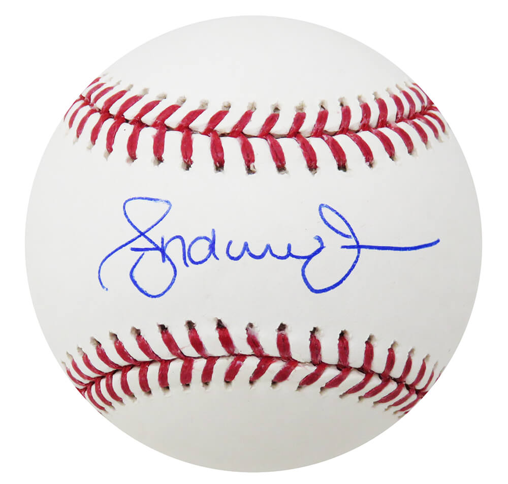 Andruw Jones Signed Rawlings Official MLB Baseball