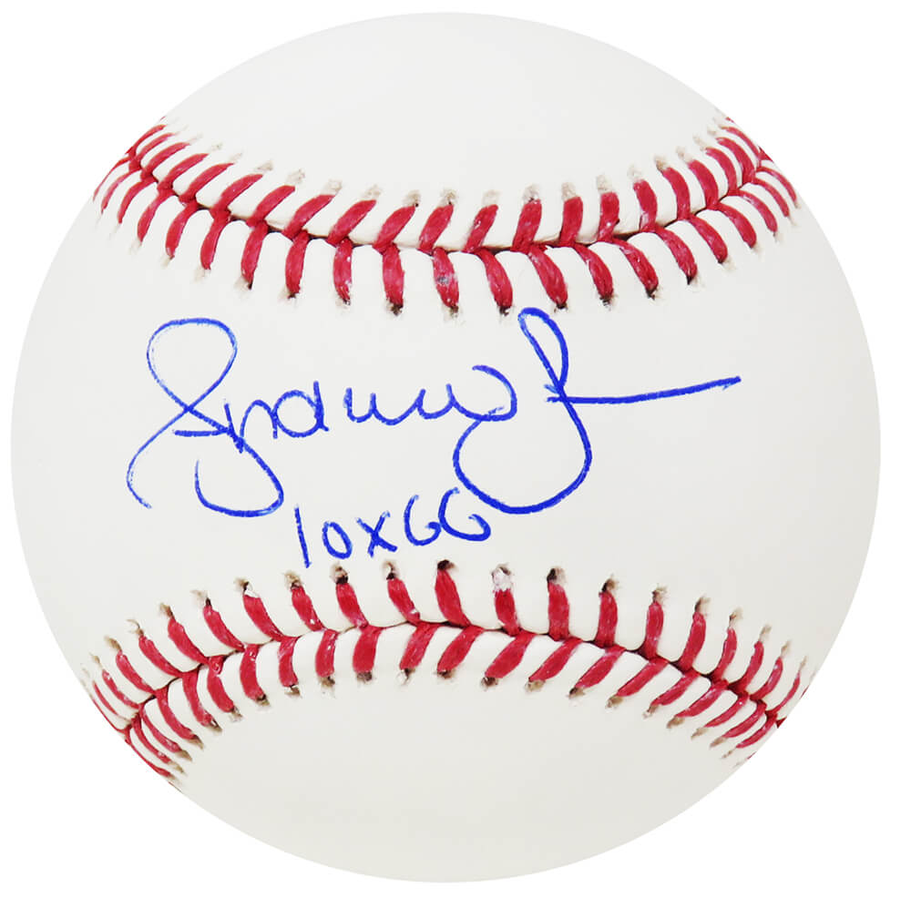Andruw Jones Signed Rawlings Official MLB Baseball w/10x GG
