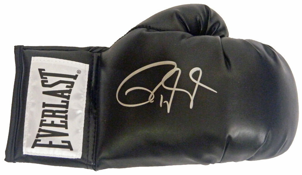 Roy Jones Jr Signed Everlast Black Boxing Glove
