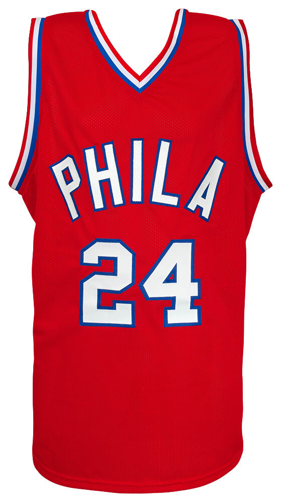 Bobby Jones Signed Red Custom Basketball Jersey w/HOF'19