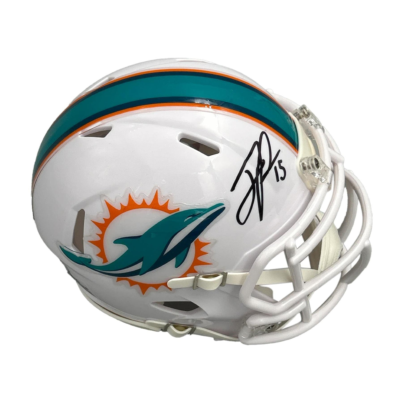 Jalen Phillips Signed Authentic Miami Dolphins Mini Helmet NFL