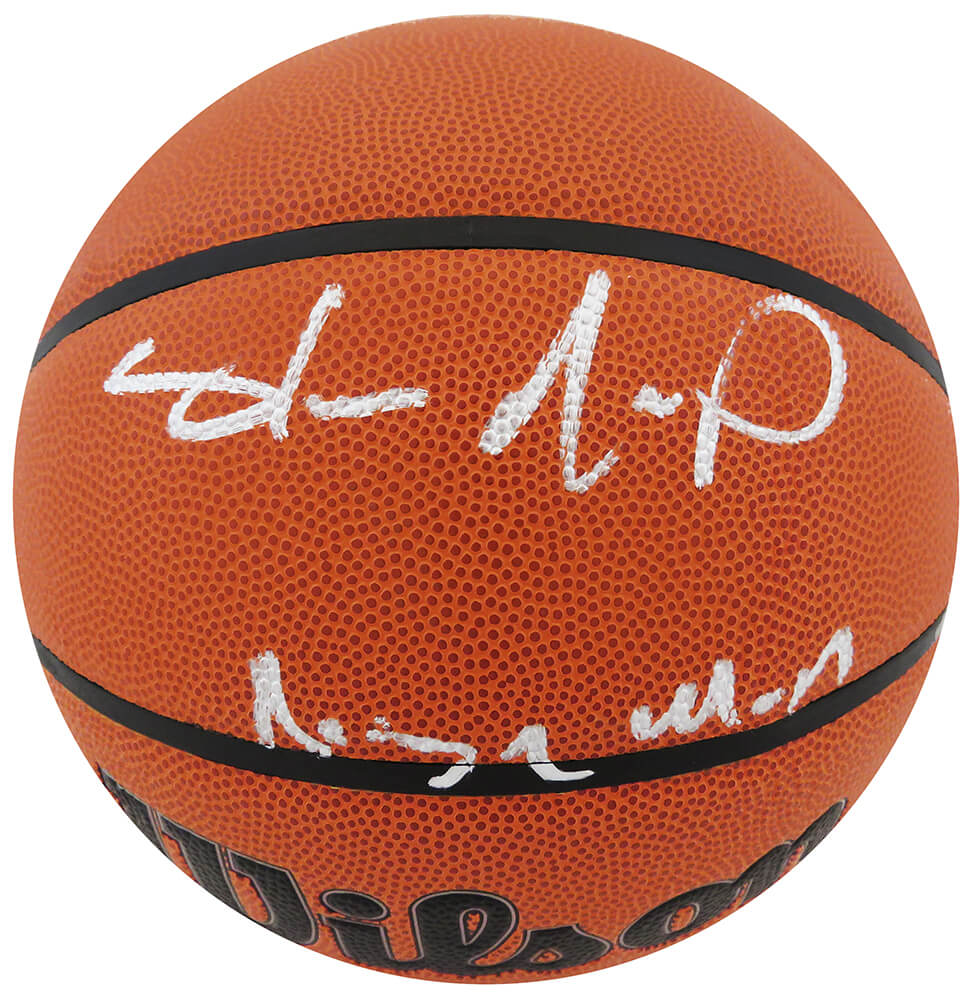 Shawn Kemp Signed Wilson Indoor/Outdoor NBA Basketball w/Reign Man