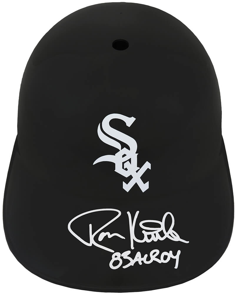 Ron Kittle Signed Chicago White Sox Souvenir Replica Batting Helmet w/83 AL ROY