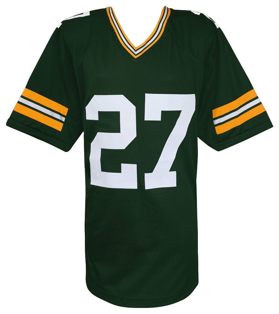 Eddie Lacy Signed Green Custom Football Jersey
