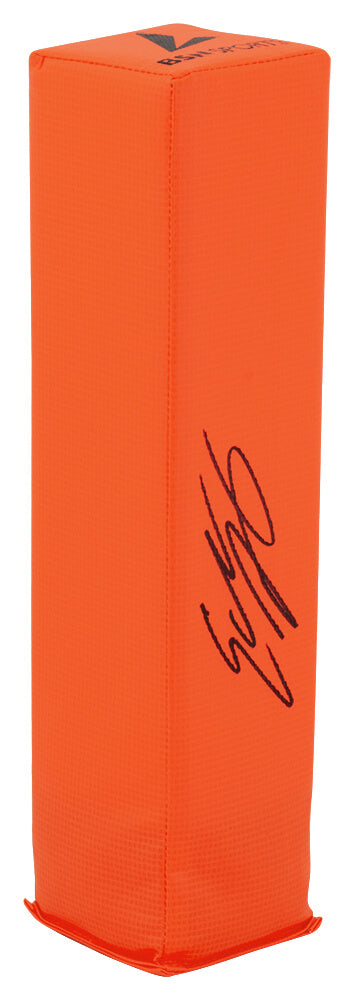Eddie Lacy Signed BSN Orange Endzone Football Pylon