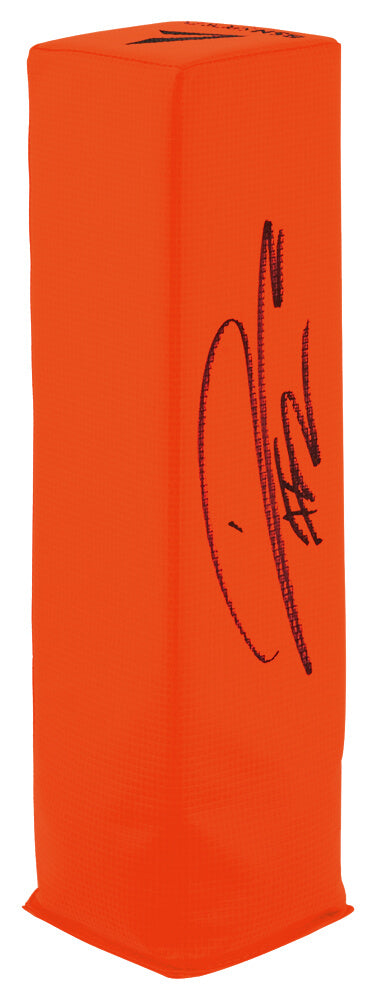 DJ Lagway Signed Orange Football Endzone Pylon