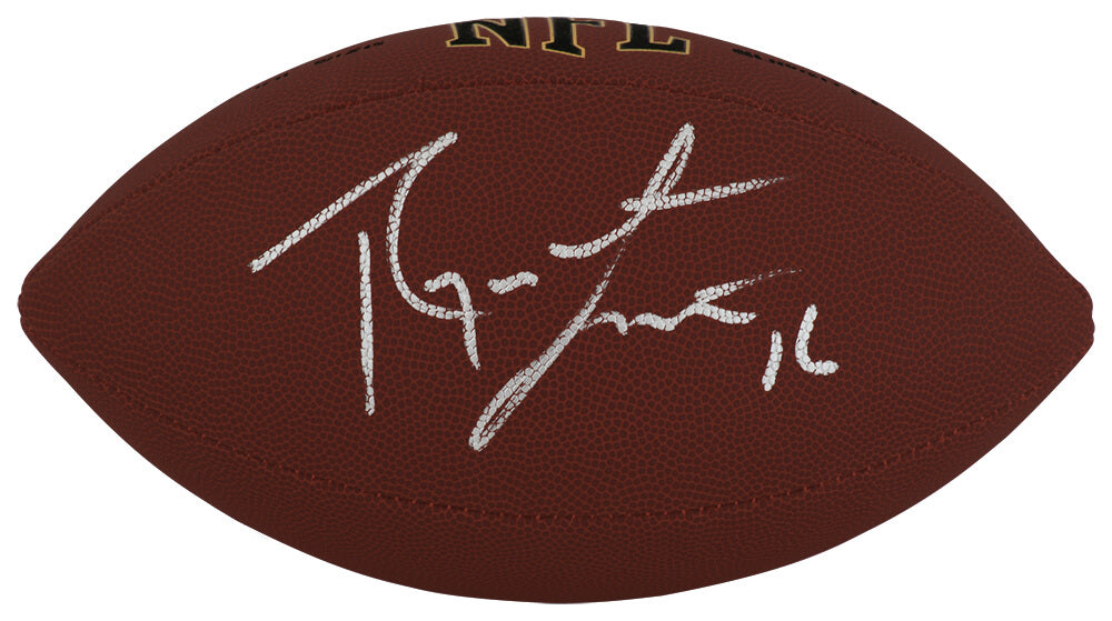 Ryan Leaf Signed Wilson Super Grip Full Size NFL Football