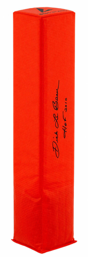 Dick LeBeau Signed BSN Orange Football Endzone Pylon w/HOF 2010