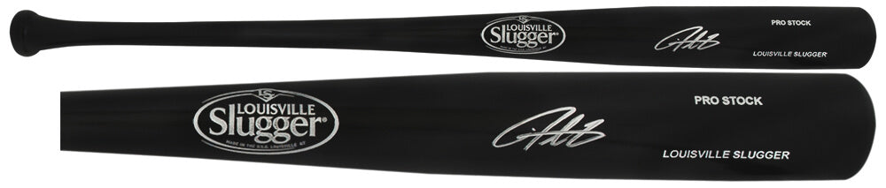 Derrek Lee Signed Louisville Slugger Pro Stock Black Baseball Bat