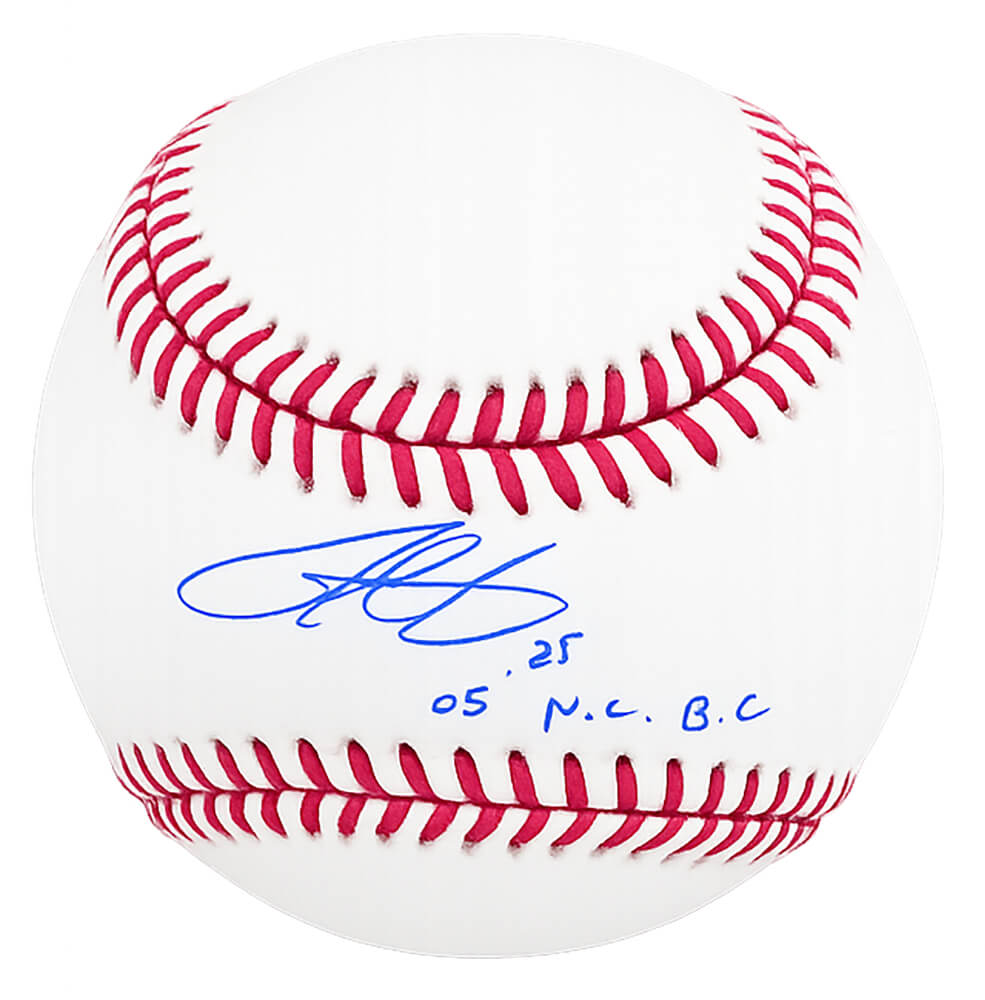 Derrek Lee Signed Rawlings Official MLB Baseball w/05 NL BC