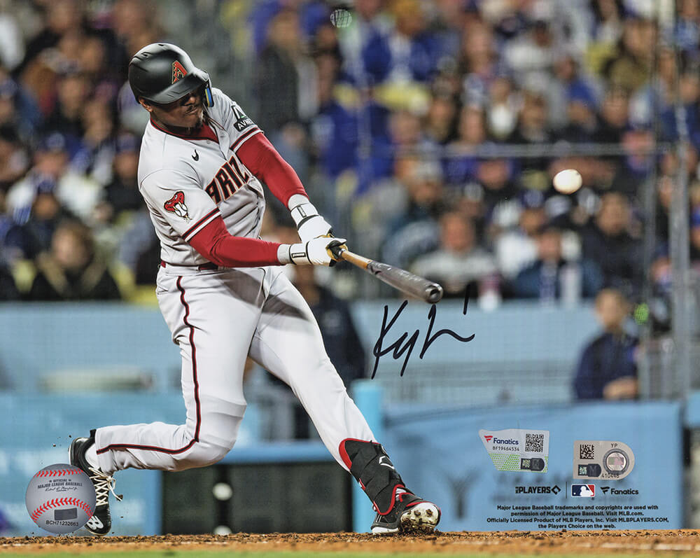 Kyle Lewis Signed Arizona Diamondbacks Hitting 8x10 Photo - (Fanatics)