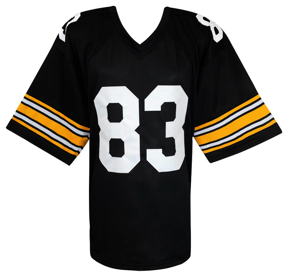 Louis Lipps Signed Black Custom Jersey w/ROY'84