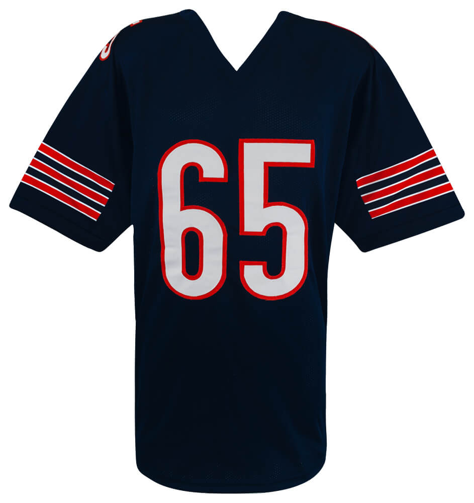 Patrick Mannelly Signed Navy Custom Football Jersey w/100 Greatest Bears