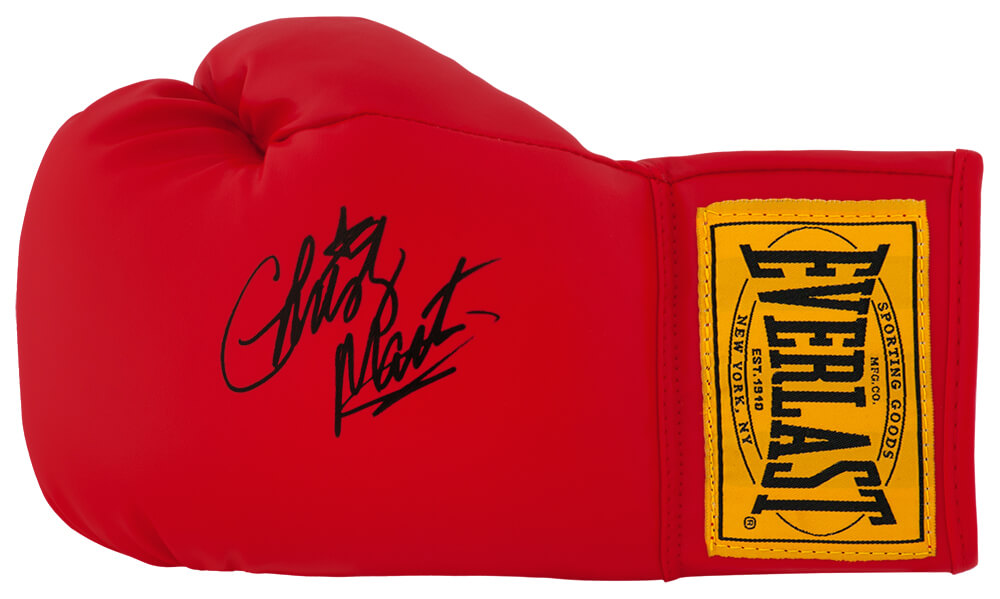 Christy Martin Signed Everlast Red Boxing Glove
