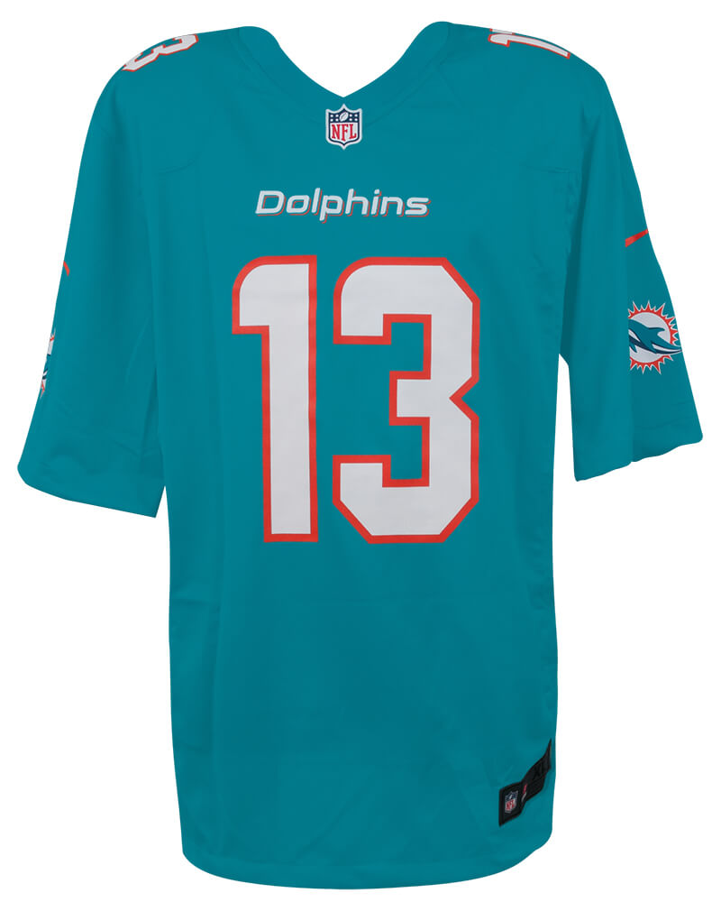 Dan Marino Signed Miami Dolphins Nike Teal Jersey