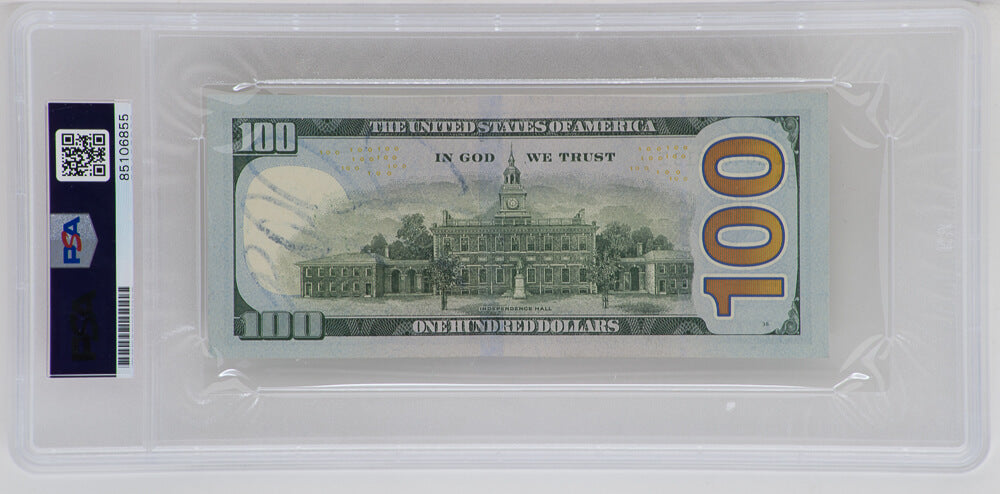 Floyd Mayweather Jr. Signed $100 Bill US Currency - (PSA/DNA Encapsulated)