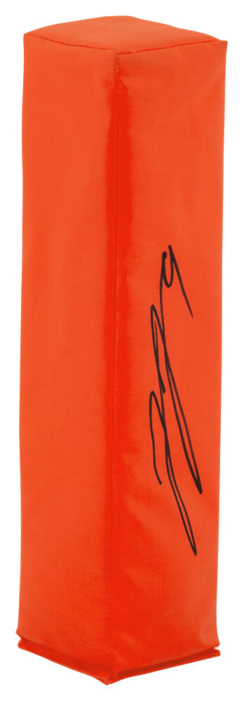 J.J. (JJ) McCarthy Signed Orange Endzone Football Pylon - (Beckett)