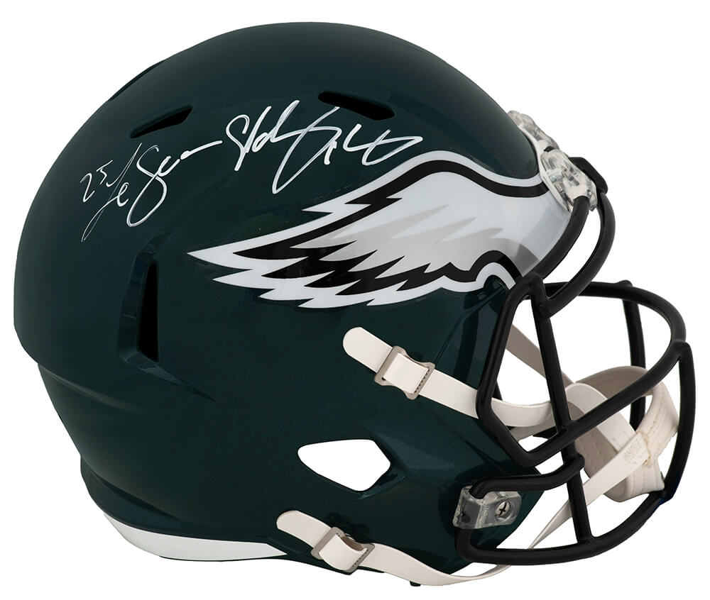LeSean McCoy Signed Philadelphia Eagles Riddell Full Size Speed Replica Helmet w/Shady