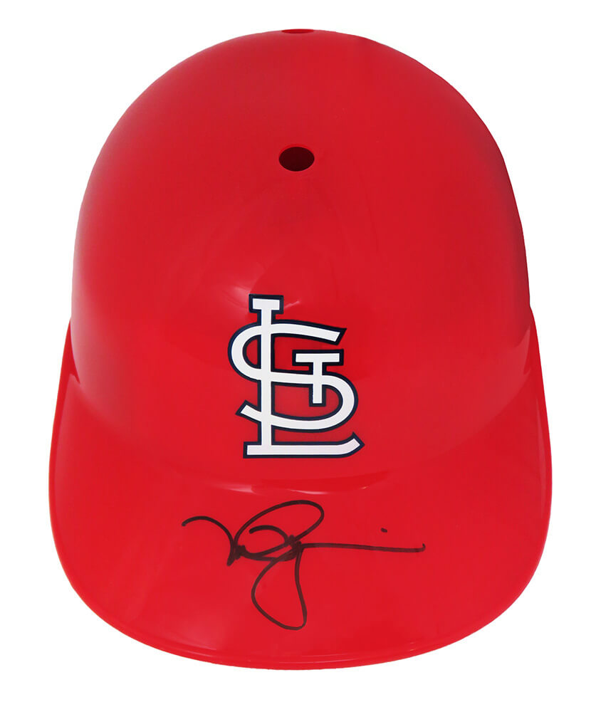 Mark McGwire Signed St Louis Cardinals Replica Souvenir Batting Helmet