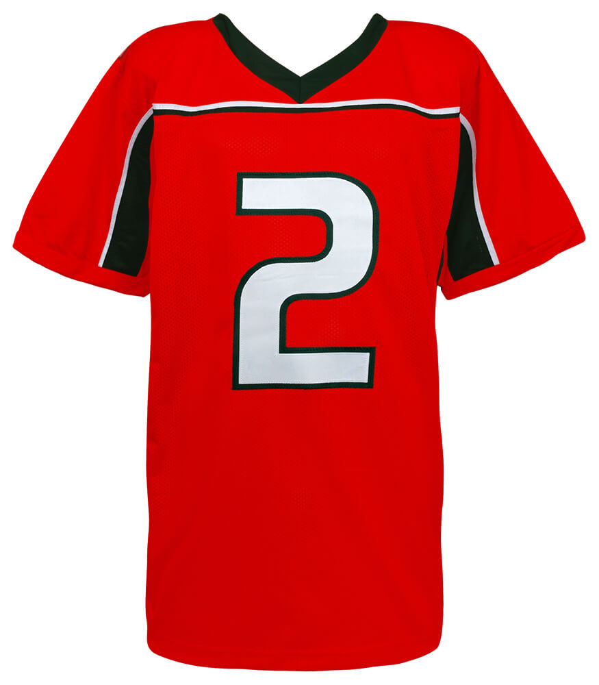 Willis McGahee Signed Orange Custom College Football Jersey