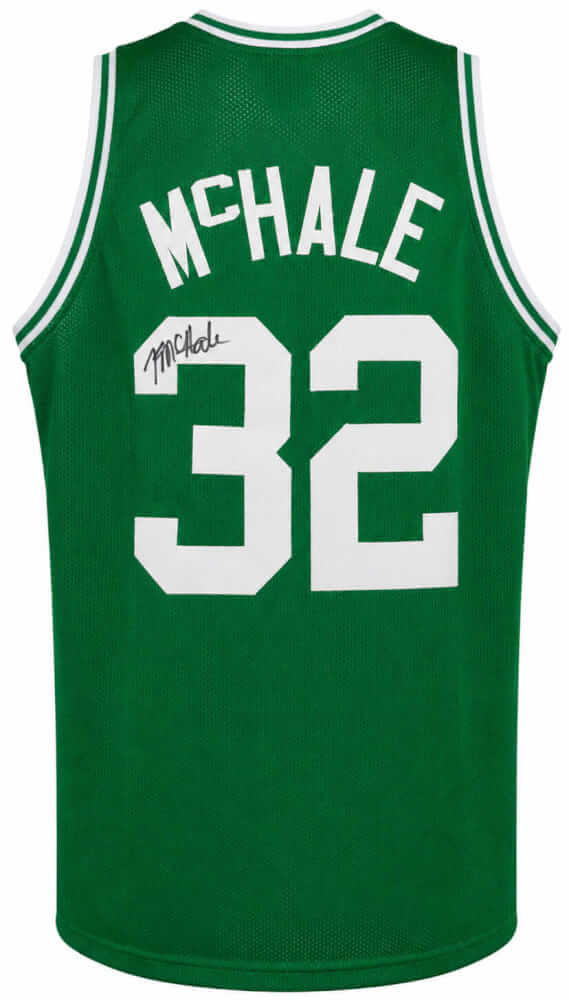 Kevin McHale Signed Green Custom Basketball Jersey