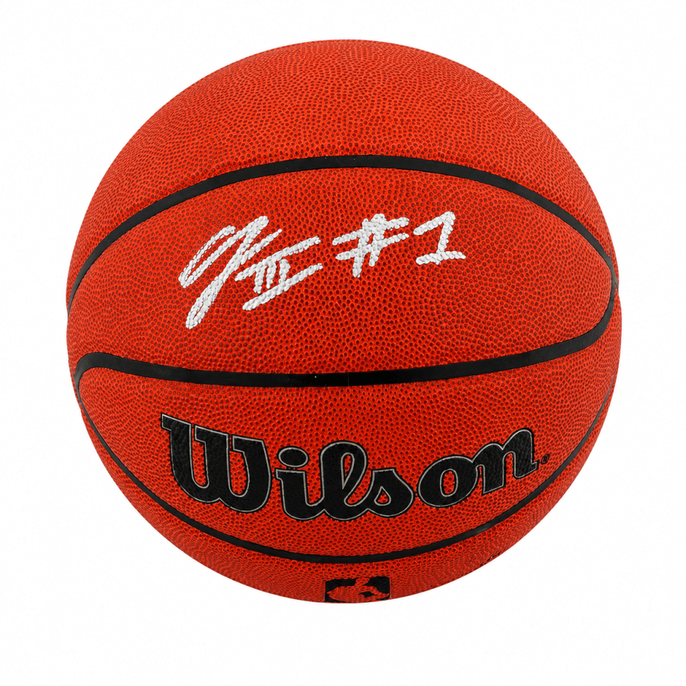 Trey McKenney Signed Wilson Indoor/Outdoor NBA Basketball