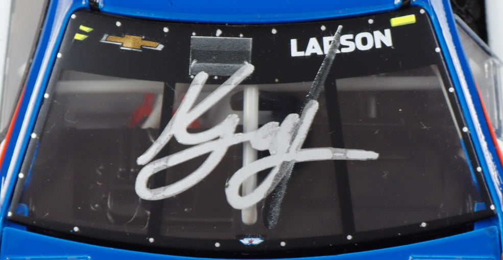 Kyle Larson Signed 2022 Watkins Glen Win | Raced Version | 1:24 Diecast Car (PA)