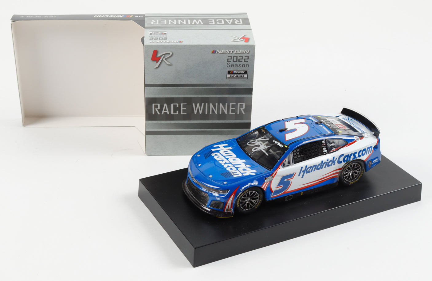 Kyle Larson Signed 2022 Watkins Glen Win | Raced Version | 1:24 Diecast Car (PA)