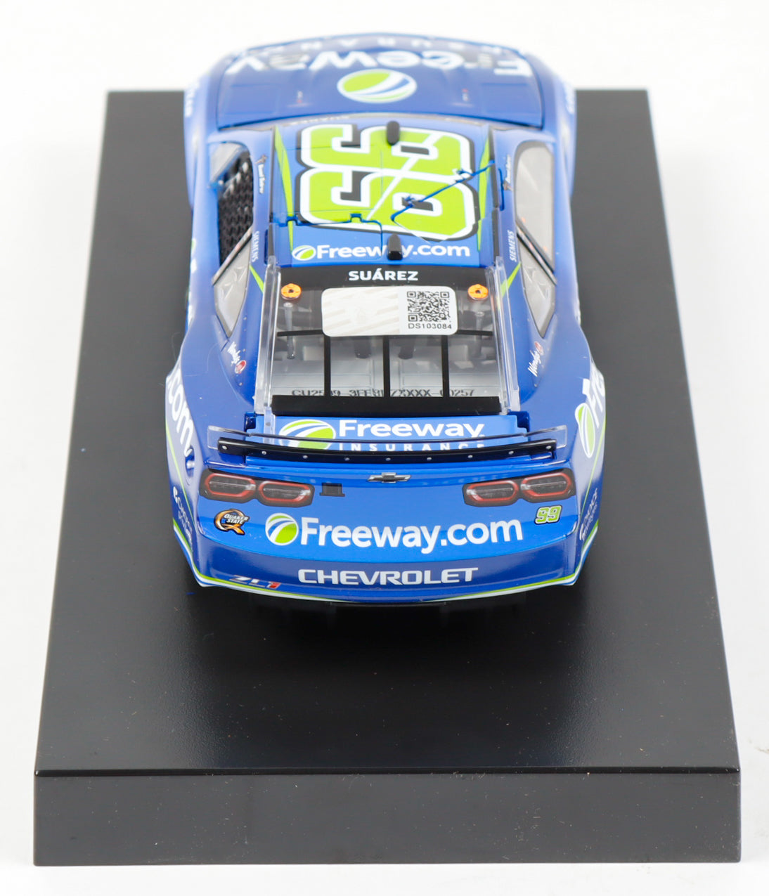 Daniel Suárez Signed 2025 Freeway Insurance 1:24 Diecast Car (Suarez COA)