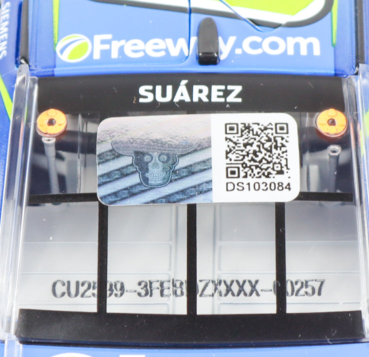 Daniel Suárez Signed 2025 Freeway Insurance 1:24 Diecast Car (Suarez COA)