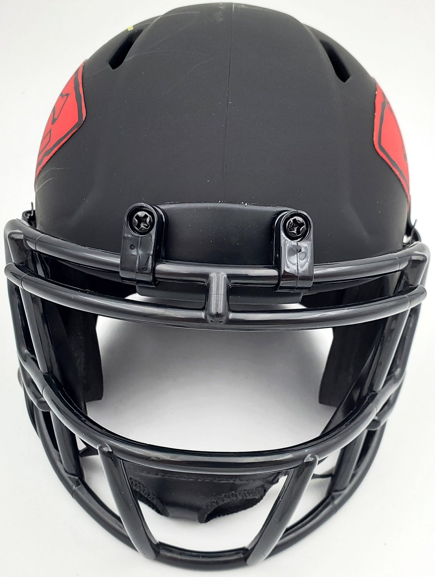 Rich Gannon Autographed Kansas City Chiefs Eclipse Black Speed Mini Helmet Beckett BAS Stock #190034