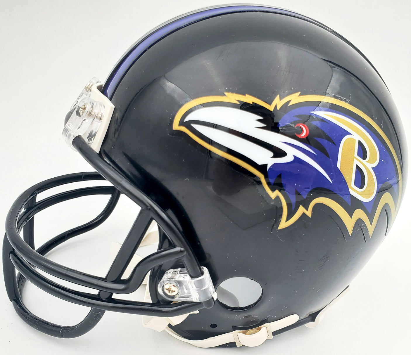 Patrick Queen Autographed Baltimore Ravens Mini Helmet Beckett BAS Stock #185831