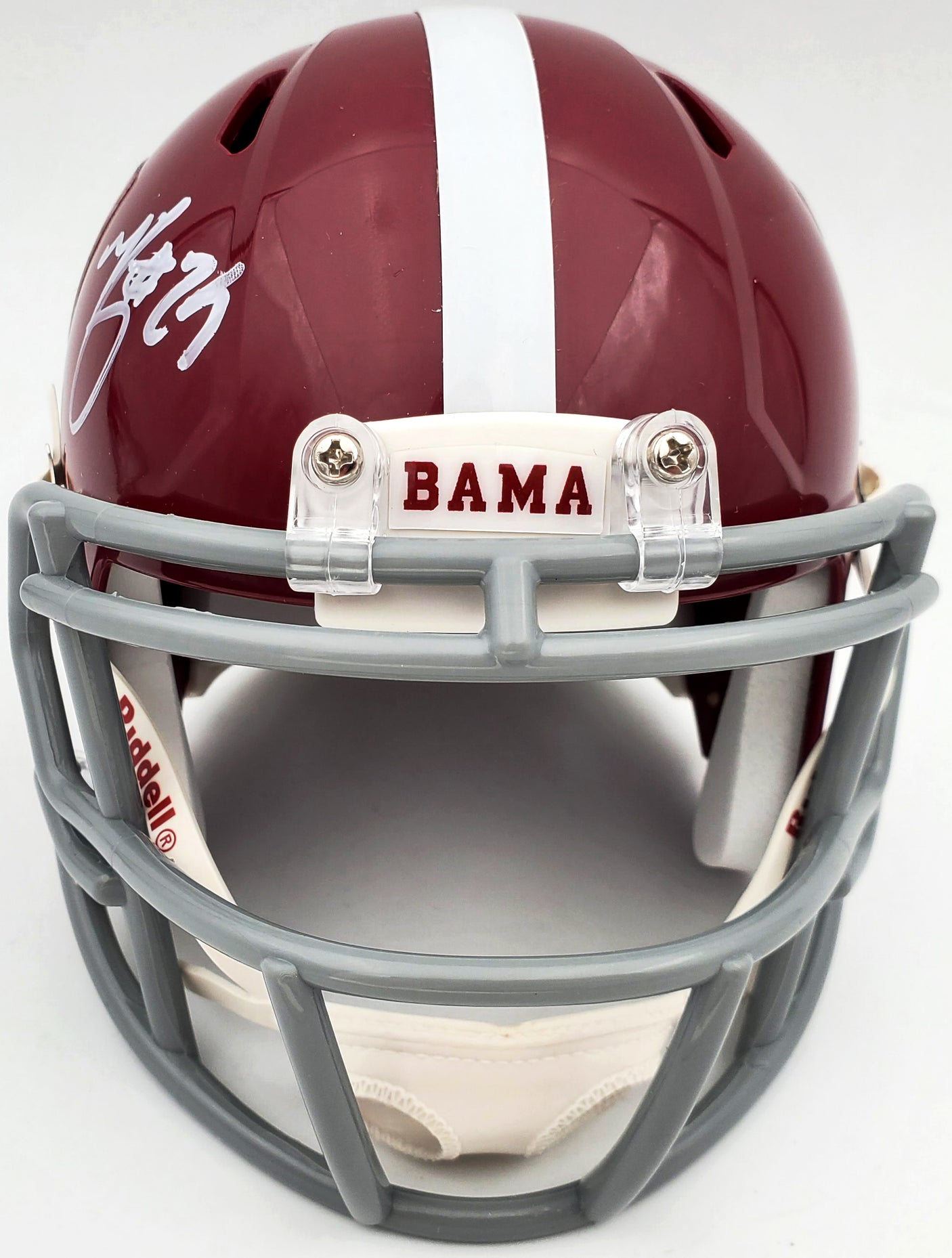 Minkah Fitzpatrick Autographed Alabama Crimson Tide Speed Mini Helmet Beckett BAS Stock #161025
