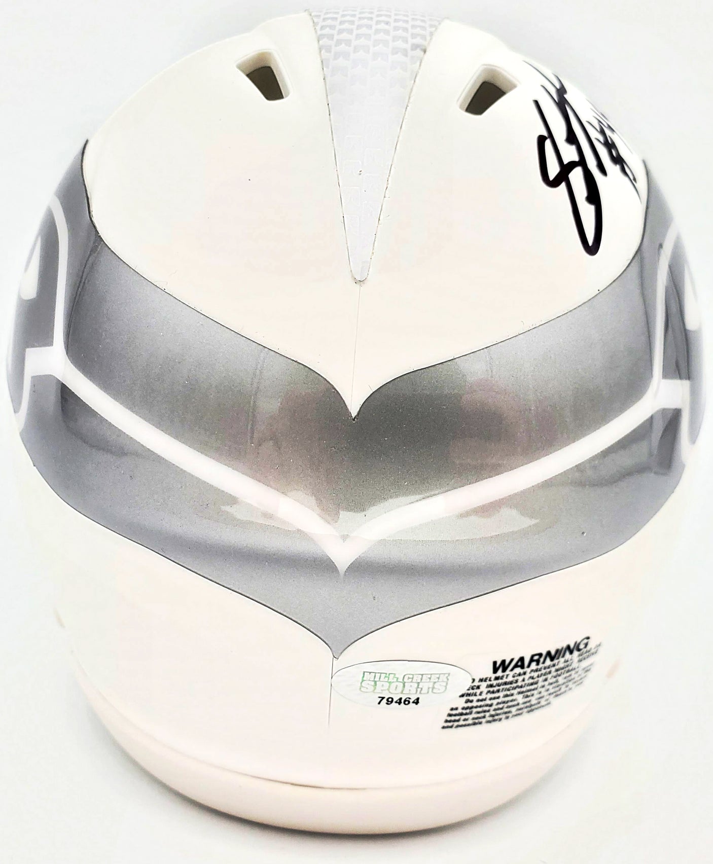 Shaquem & Shaquill Griffin Autographed Seattle Seahawks White Ice Speed Mini Helmet MCS Holo Stock #134375