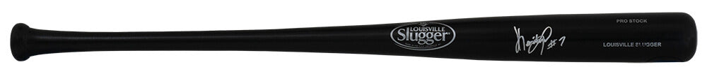Kevin Mitchell Signed louisville Slugger Pro Stock Black Baseball Bat