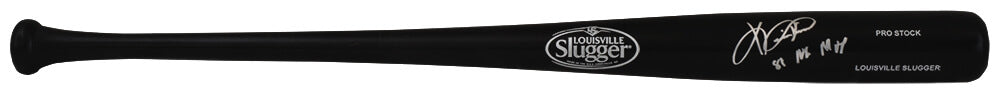 Kevin Mitchell Signed Louisville Slugger Pro Stock Black Baseball Bat w/89 NL MVP