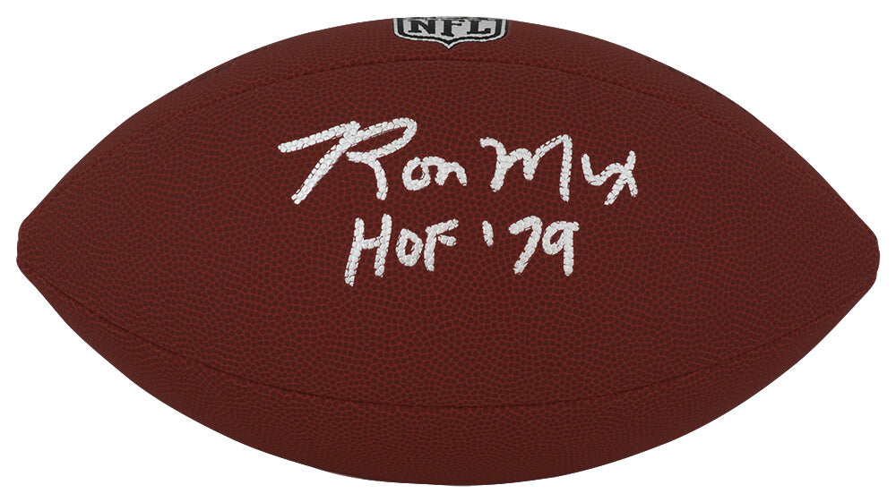 Ron Mix Signed Wilson Limited Full Size NFL Football w/HOF'79