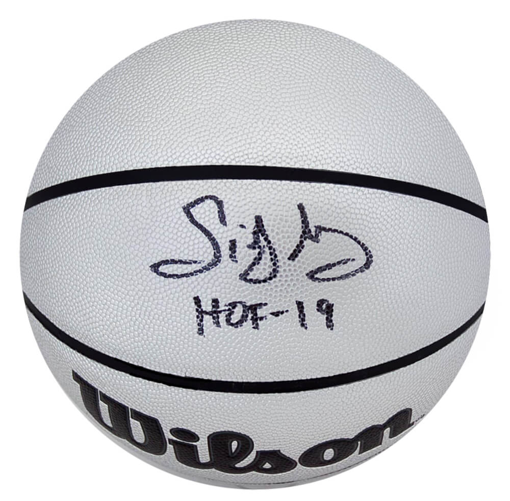 Sidney Moncrief Signed Wilson Platinum NBA Basketball w/HOF'19