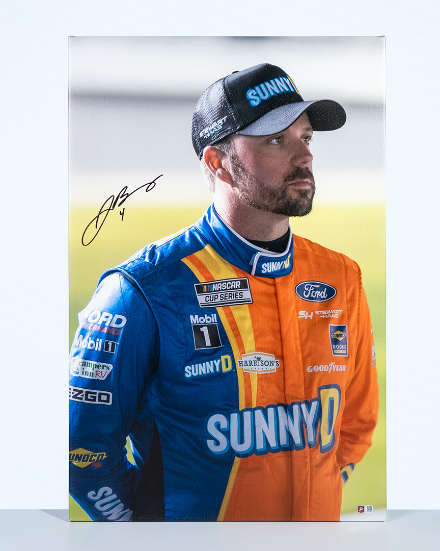 Josh Berry Signed 2024 Daytona 500 Sunny D 20x30 Canvas - SpeedCanvas
