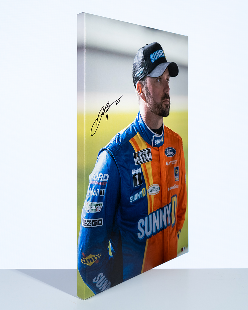 Josh Berry Signed 2024 Daytona 500 Sunny D 20x30 Canvas - SpeedCanvas