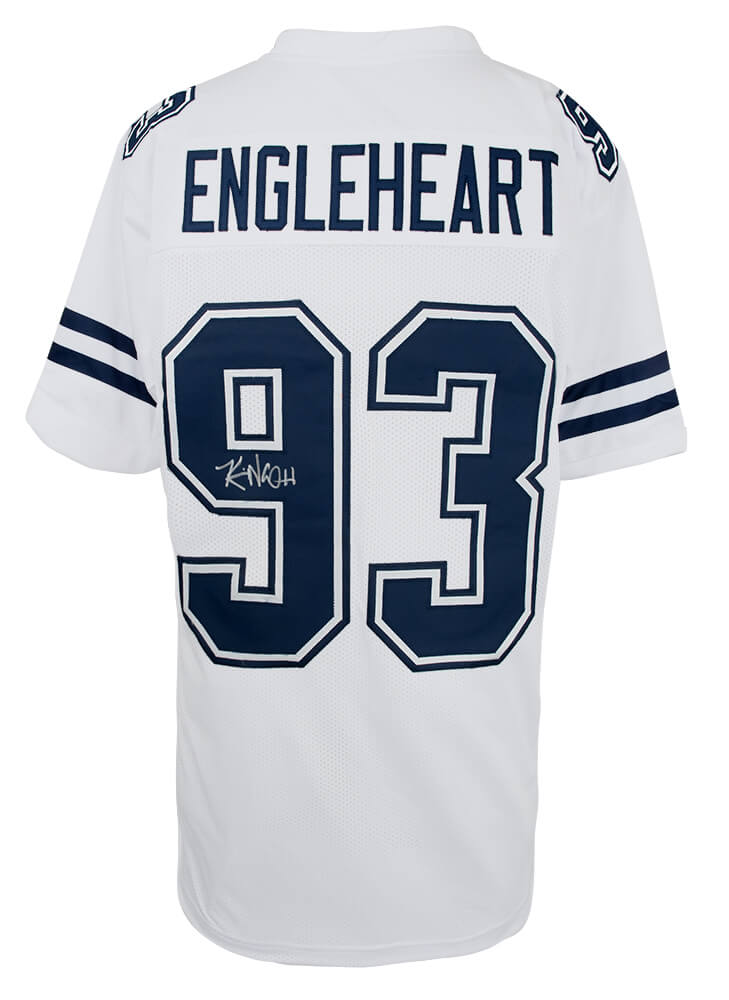 Kevin Nash Signed The Longest Yard Engleheart #93 White Custom Football Jersey