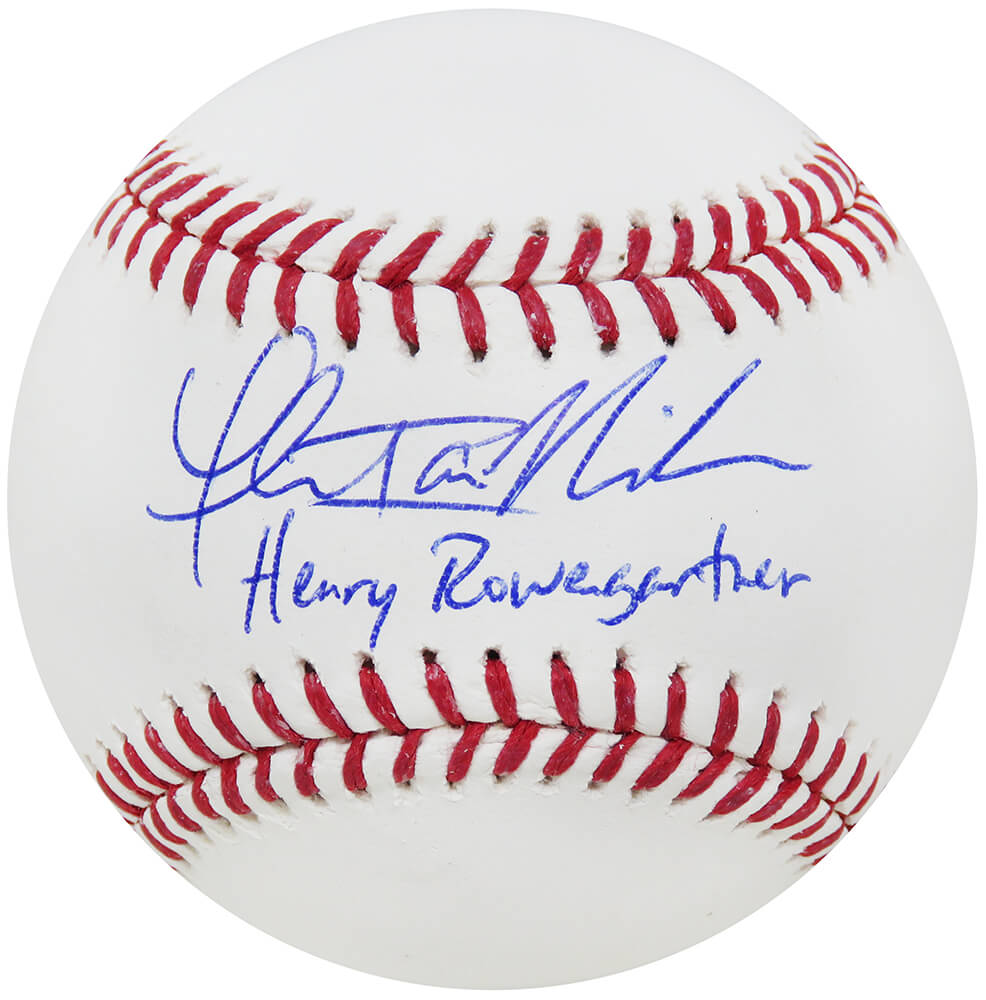 Thomas Ian Nicholas Signed Rawlings Official MLB Baseball w/Henry Rowengartner
