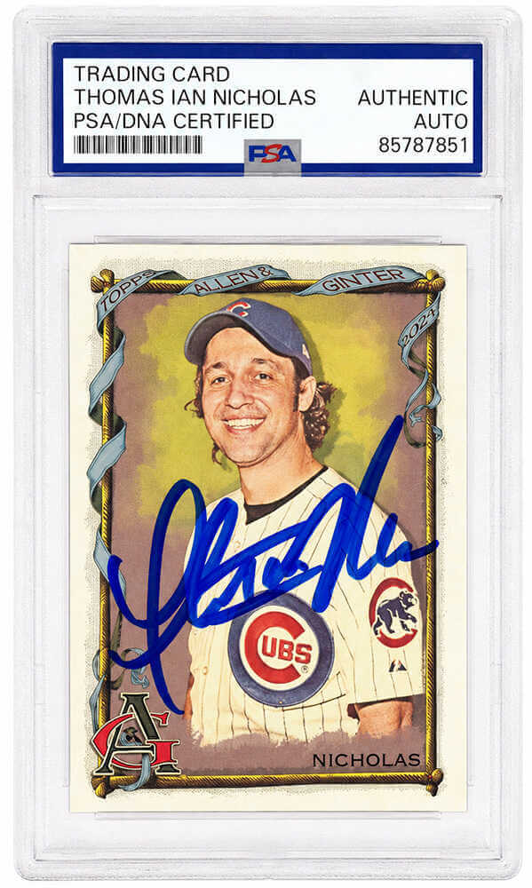 Thomas Ian Nicholas Signed 2023 Topps Allen & Ginter Trading Card #285 - (PSA Encapsulated)