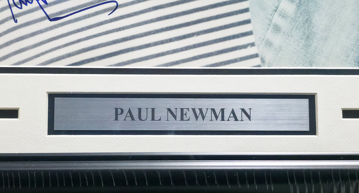 Paul Newman Autographed Framed 16x20 Photo Beckett BAS #AE38136