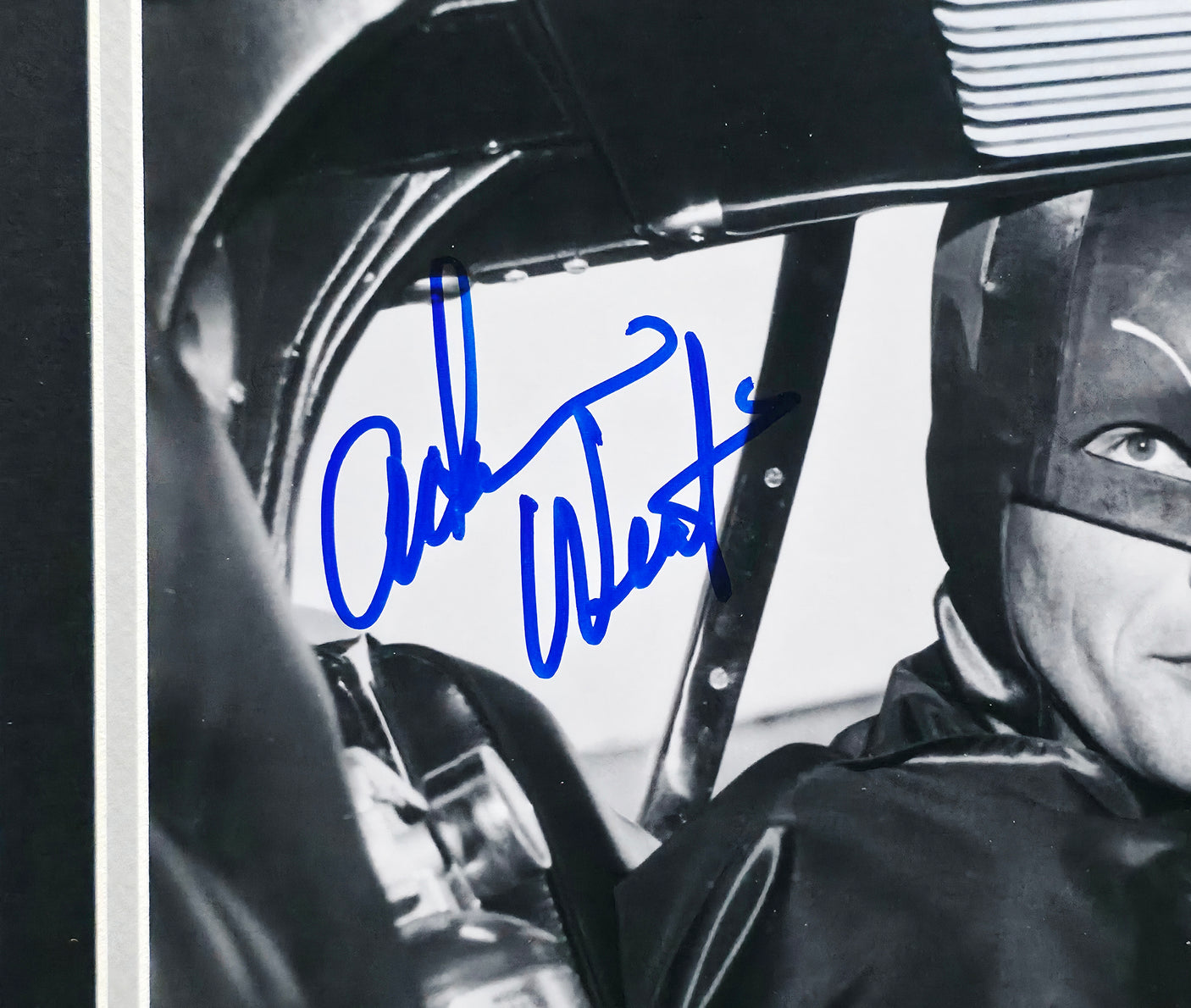 Adam West & Burt Ward Autographed Framed 16x20 Photo Batman & Robin Beckett BAS #AE16677