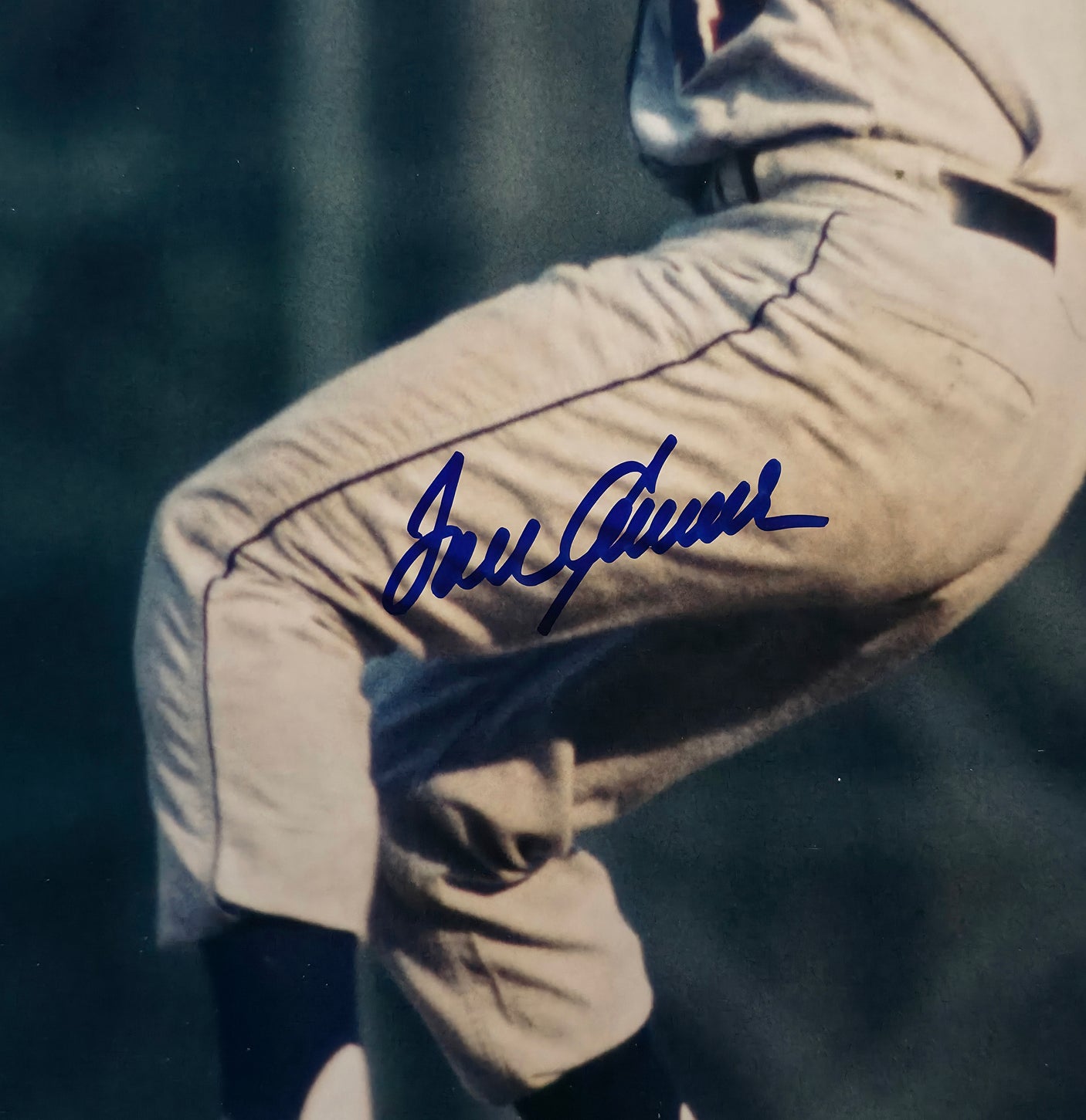 Tom Seaver Autographed Framed 16x20 Photo New York Mets Beckett BAS QR #BS30384