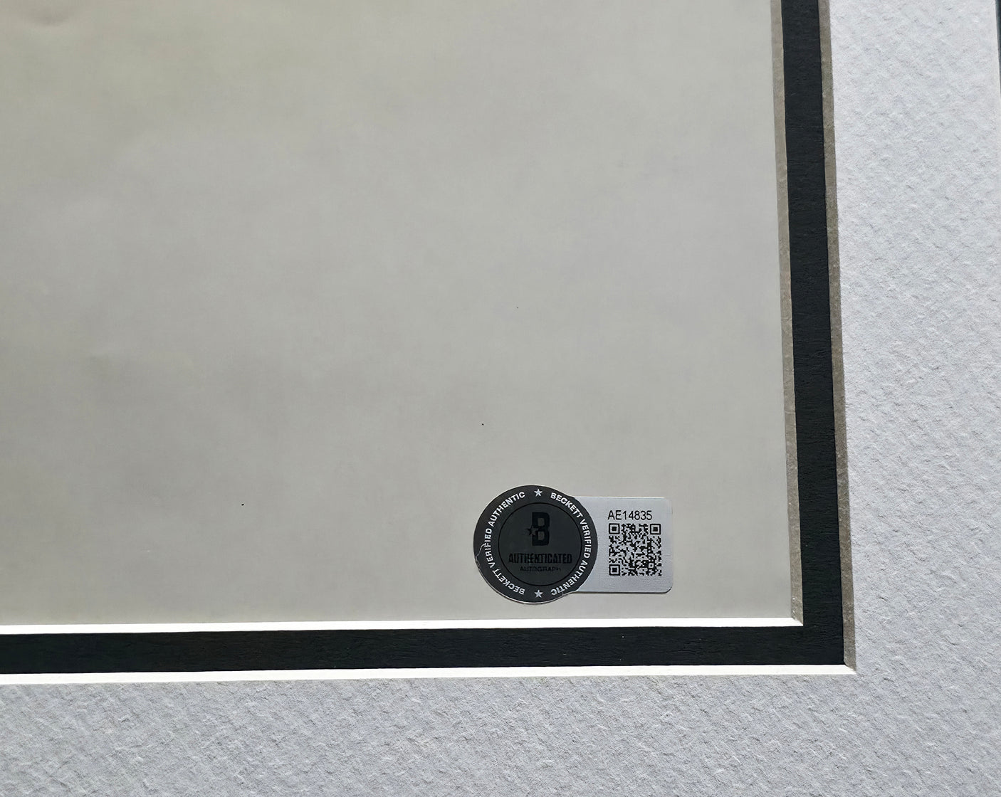 Michael Jordan Autographed Framed 11x14 Photo "Best Wishes" Beckett BAS #AE14835