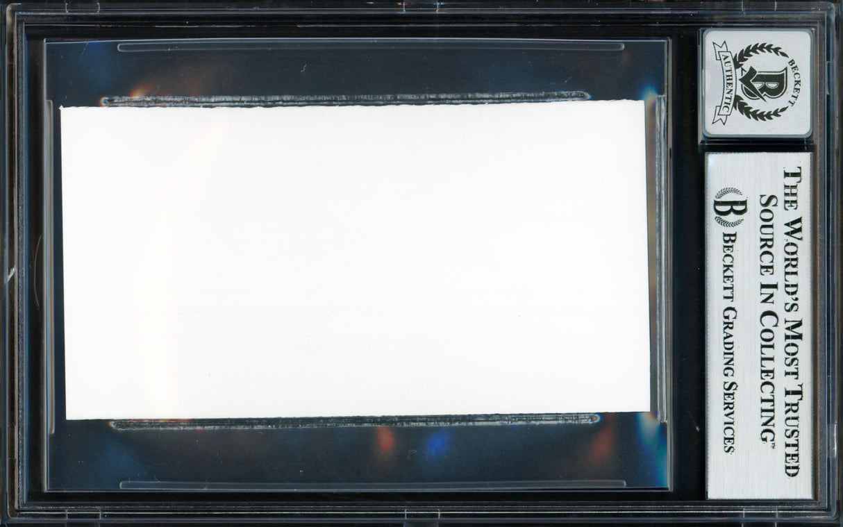 Ichiro Suzuki Autographed 2x3.5 Cut Signature Seattle Mariners Auto Grade Gem Mint 10 Beckett BAS #18629892