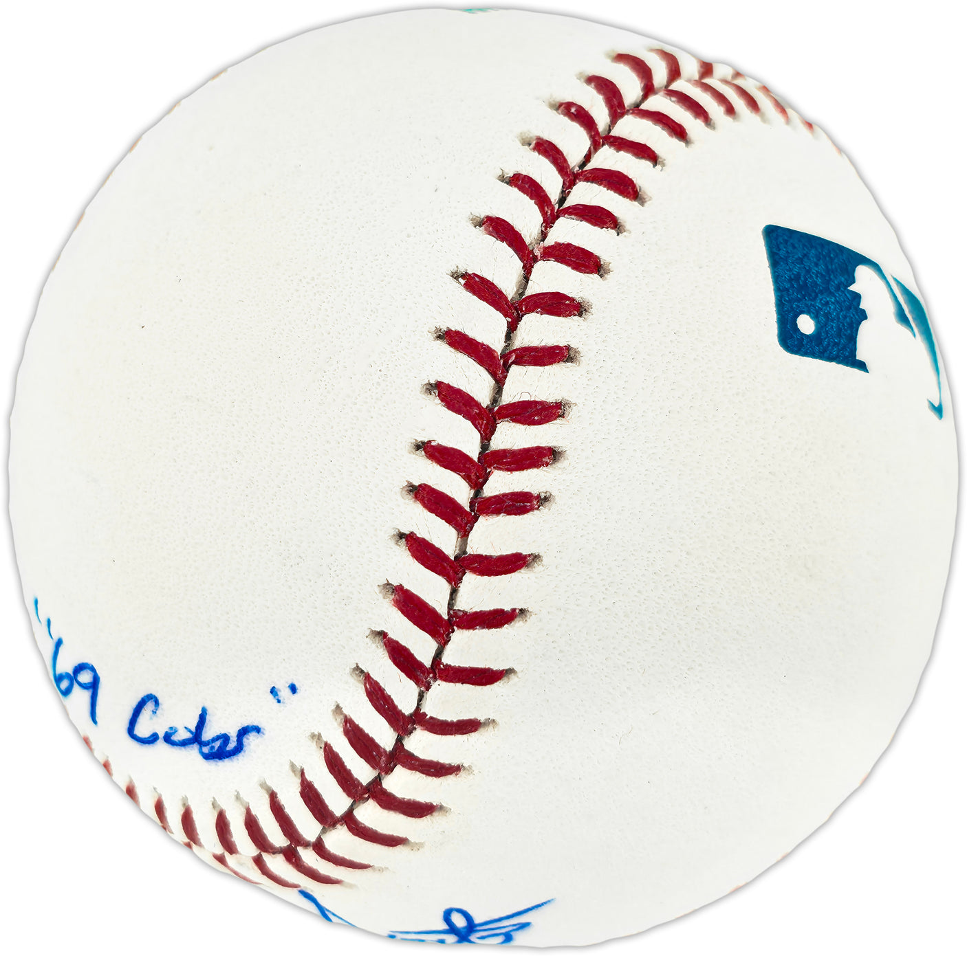 Ron Santo Autographed Official MLB Baseball Chicago Cubs "69 Cubs" Beckett BAS QR #BQ42015